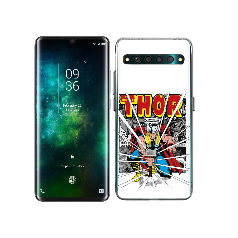 

Чехол MyPads Tocco для TCL 10 Pro тор рисунок, Прозрачный, Tocco