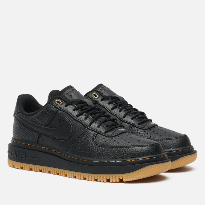 

Кроссовки женские Nike Air Force 1 Luxe черные 38.5 EU, Air Force 1 Luxe