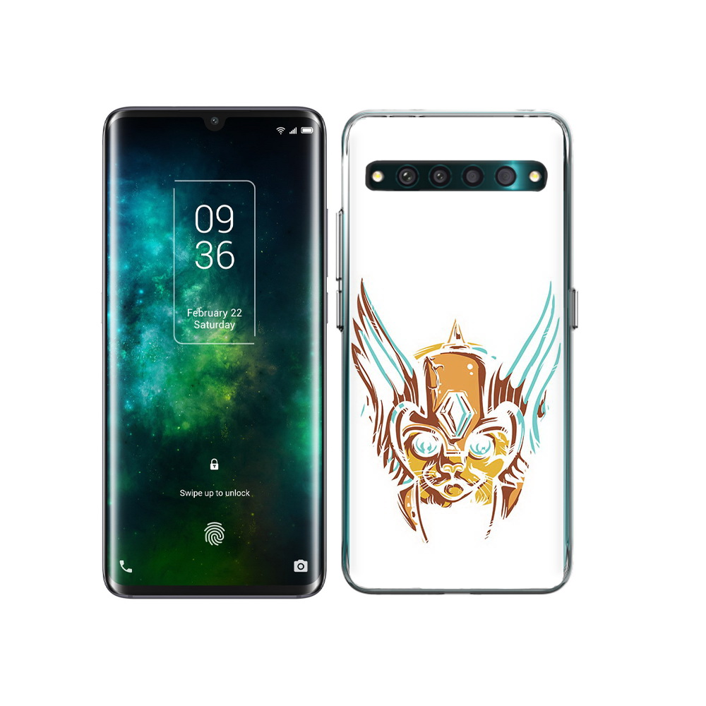 

Чехол MyPads Tocco для TCL 10 Pro тор абстракция, Прозрачный, Tocco