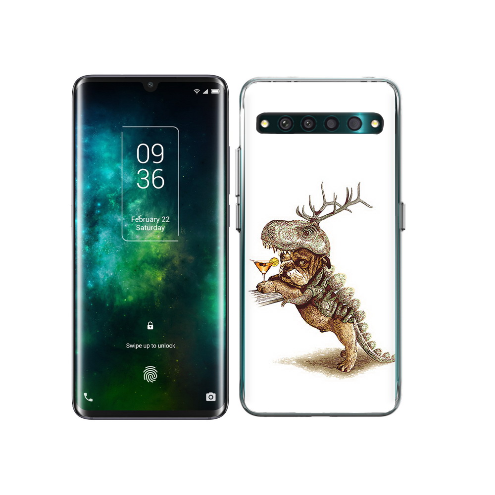 

Чехол MyPads Tocco для TCL 10 Pro тематическая вечеринка, Прозрачный, Tocco