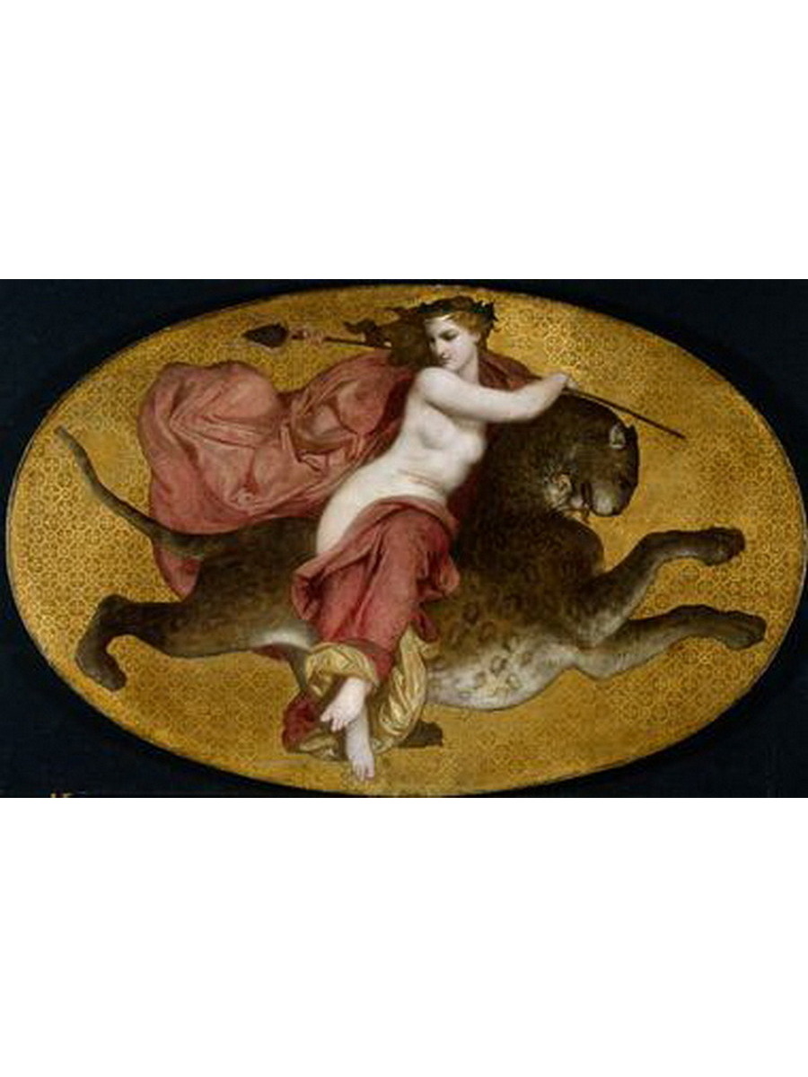 

Постер DRABS A3 Бугеро Адольф Вильям Bacchante on a panther