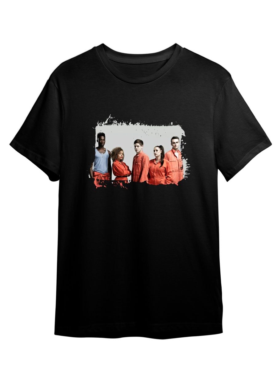 

Футболка унисекс СувенирShop Отбросы/Сериал/Misfits 15 черная M, Черный, "Отбросы/Сериал/Misfits" 15