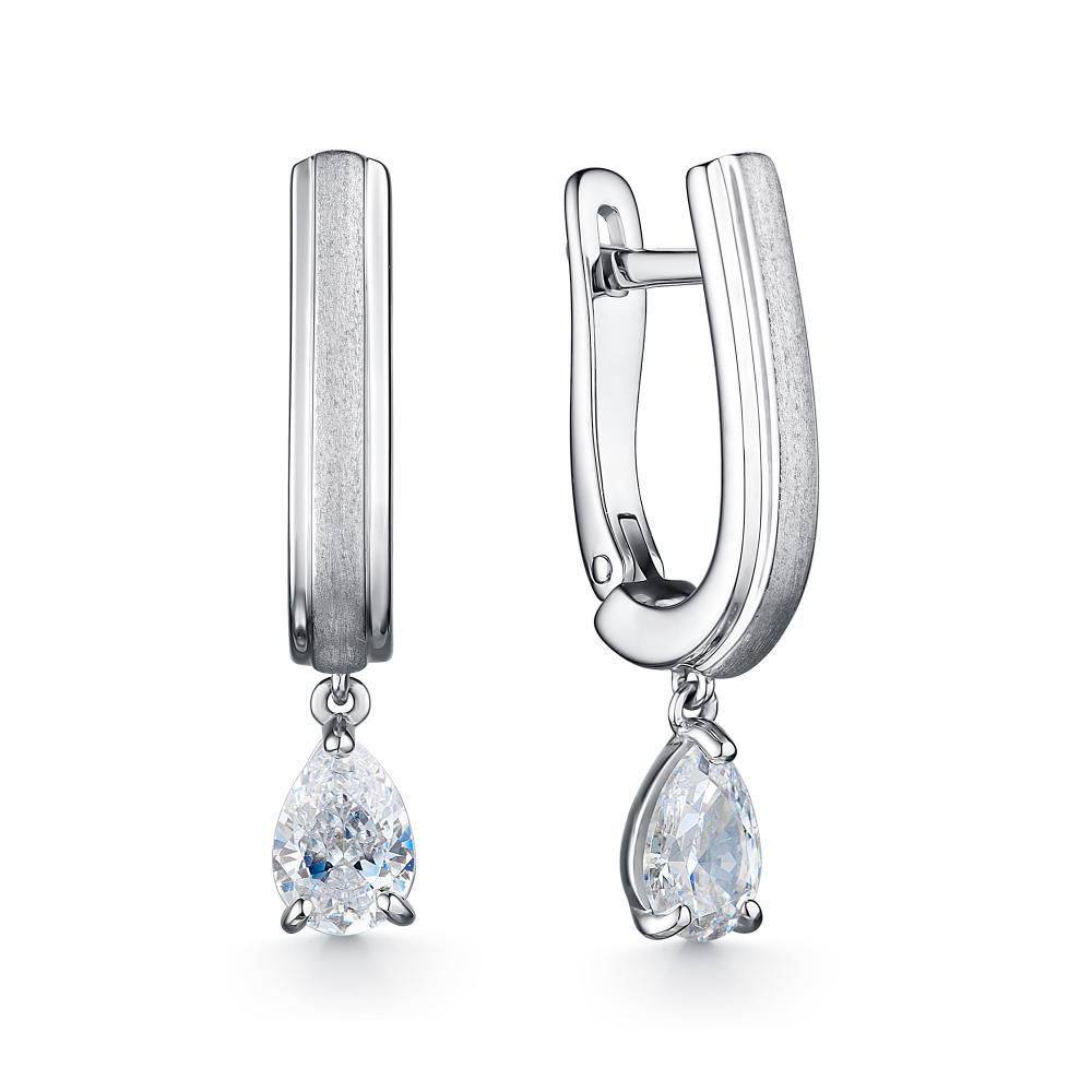 

Серьги из серебра с swarovski АЛЬКОР 02-2469_00СВ-00, 02-2469_00СВ-00