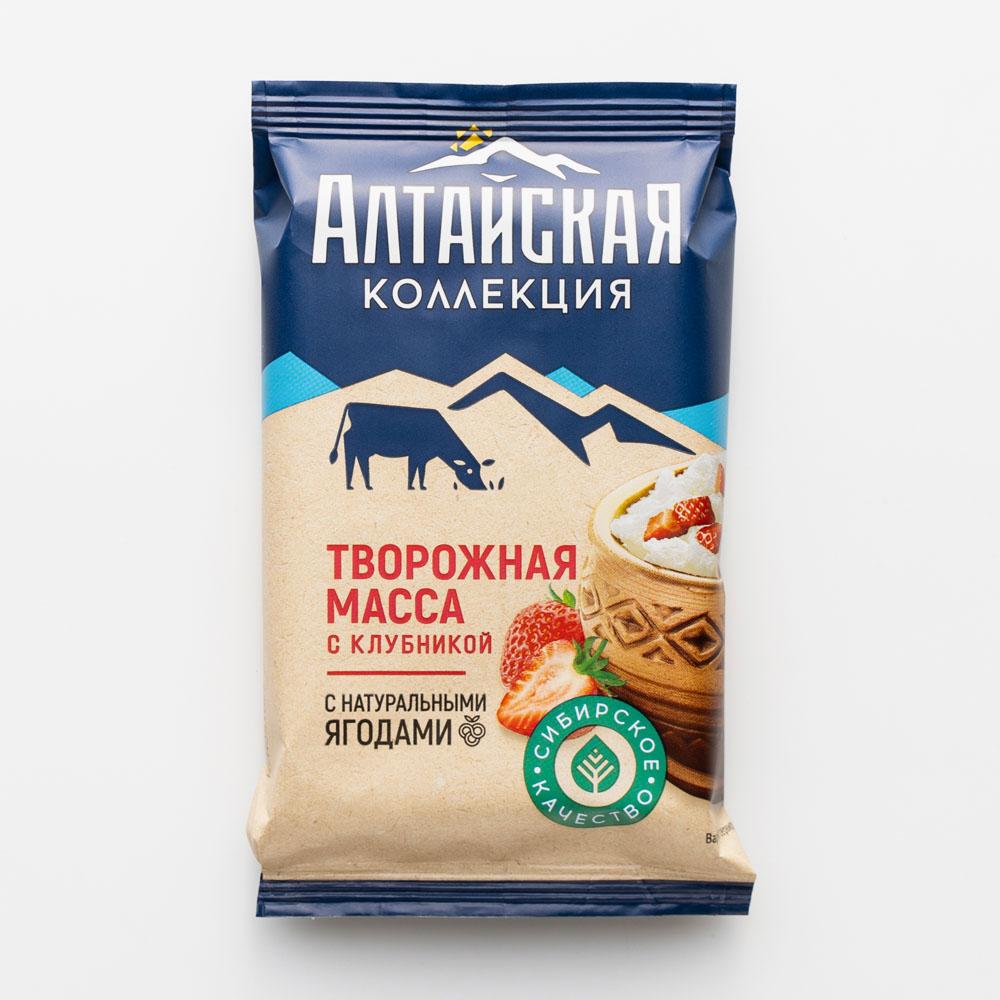 

Творожная масса Алтайская коллекция с клубникой, 7%, 180 г