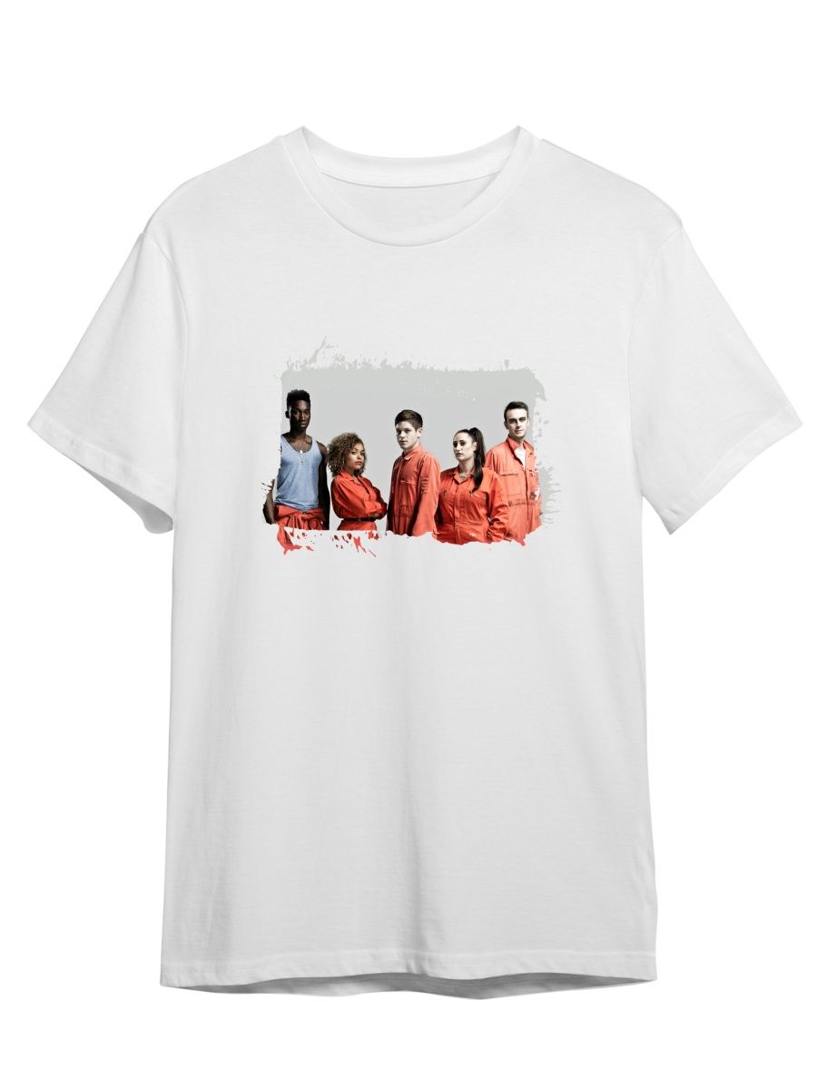 

Футболка унисекс СувенирShop Отбросы/Сериал/Misfits 15 белая XS, Белый, "Отбросы/Сериал/Misfits" 15