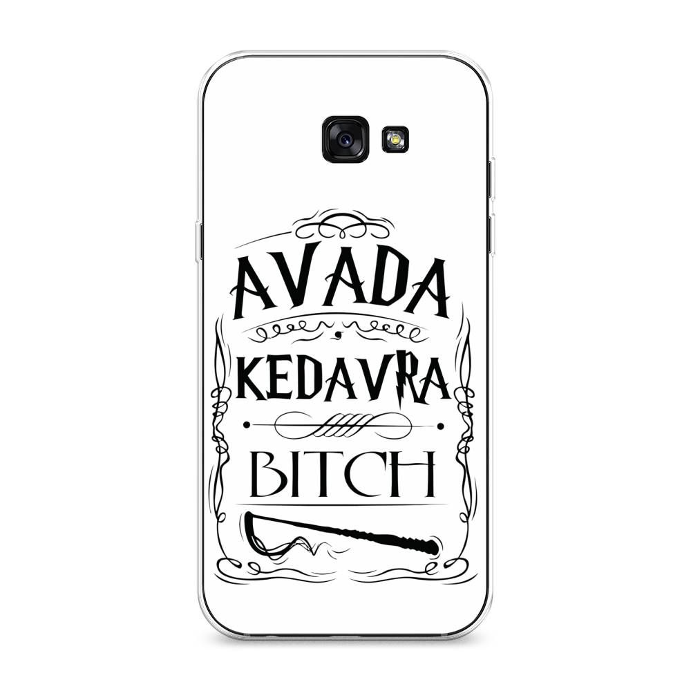 

Чехол на Samsung Galaxy A7 2017 "Avada kedavra bitch", Белый;серый;черный, 20950-6