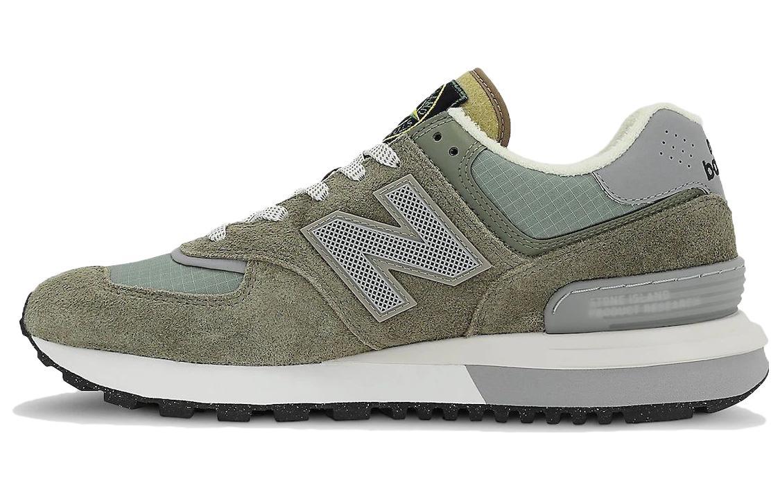 

Кроссовки унисекс New Balance STONE ISLAND NB 574 хаки 43 EU, STONE ISLAND x New Balance NB 574