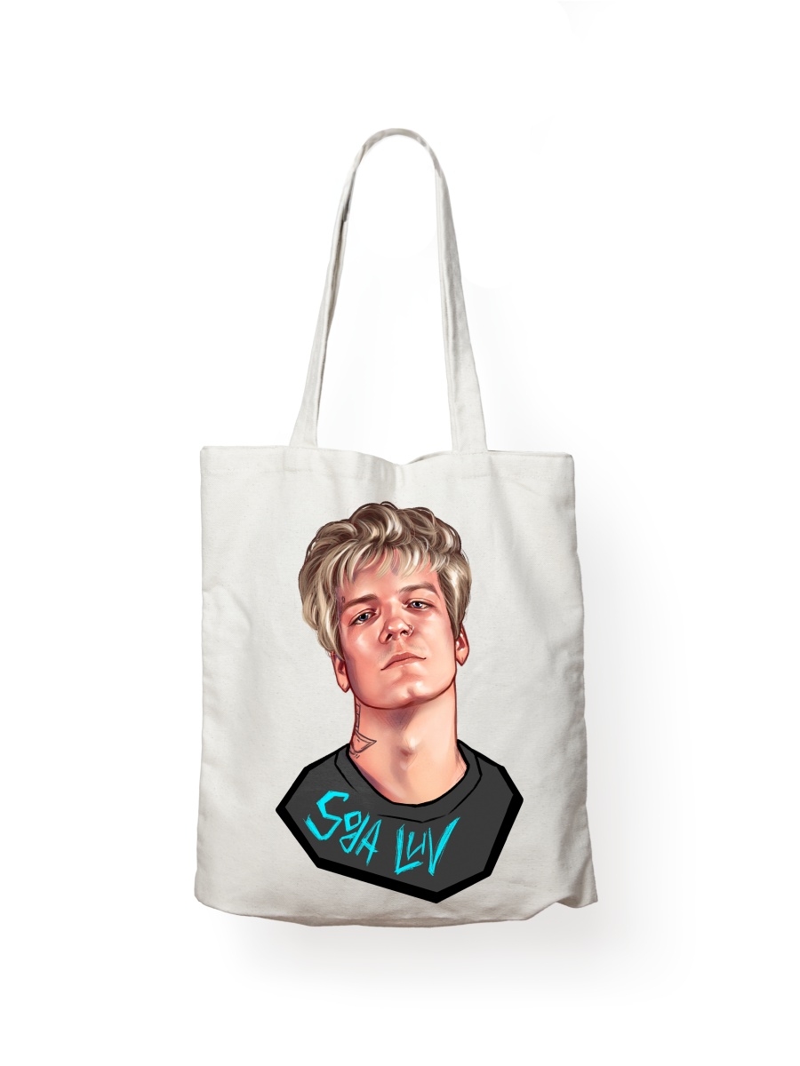 

Шоппер унисекс СувенирShop Soda Luv 2, белый, Soda Luv 2