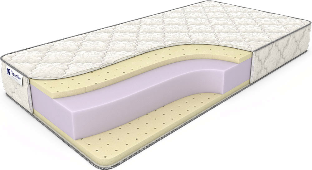 

Матрас Дримлайн DreamRoll Latex Dual 110х200х21, Белый, DreamRoll Latex Dual