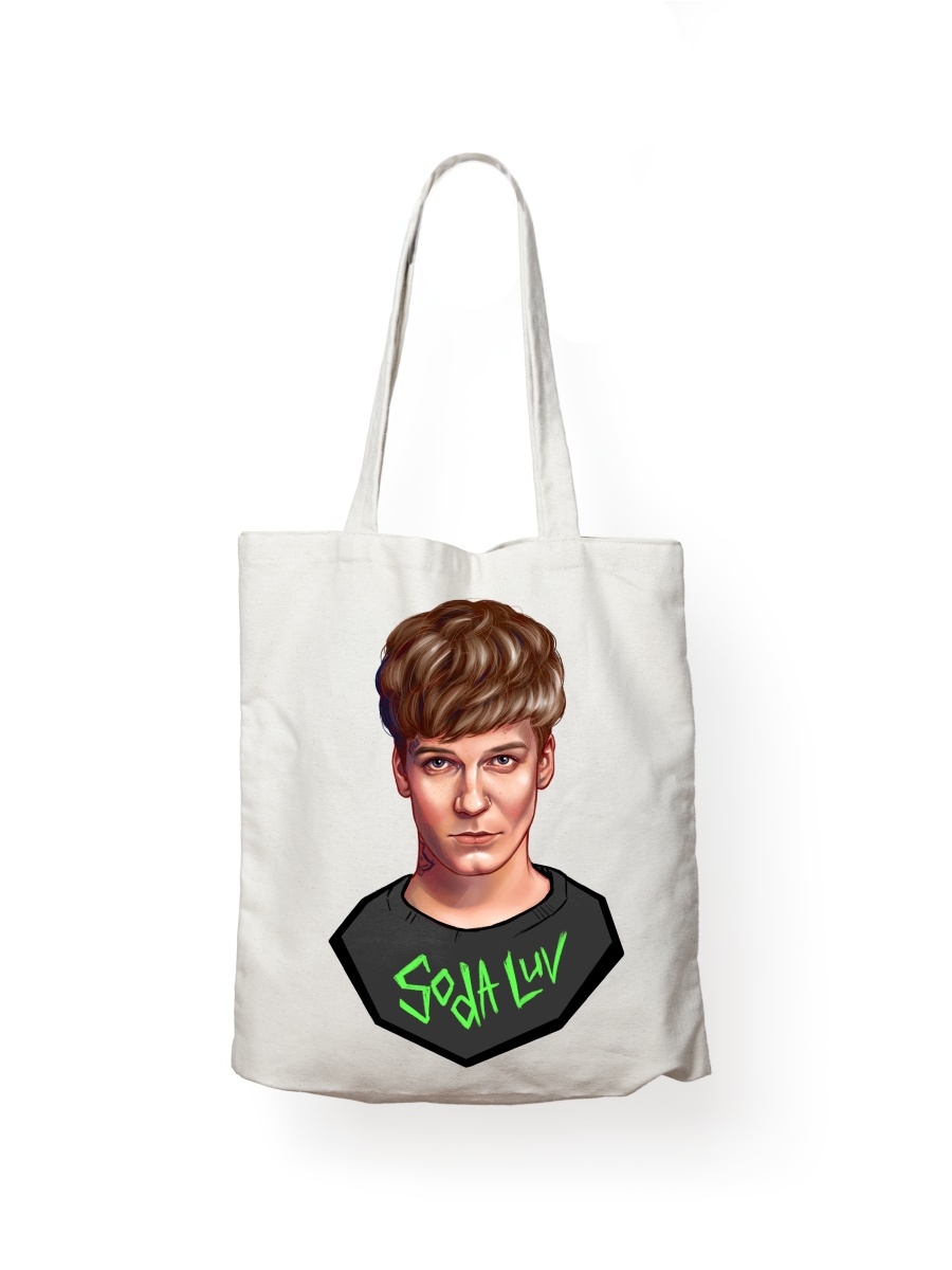 

Шоппер унисекс СувенирShop Soda Luv/ 1, белый, Soda Luv/ 1