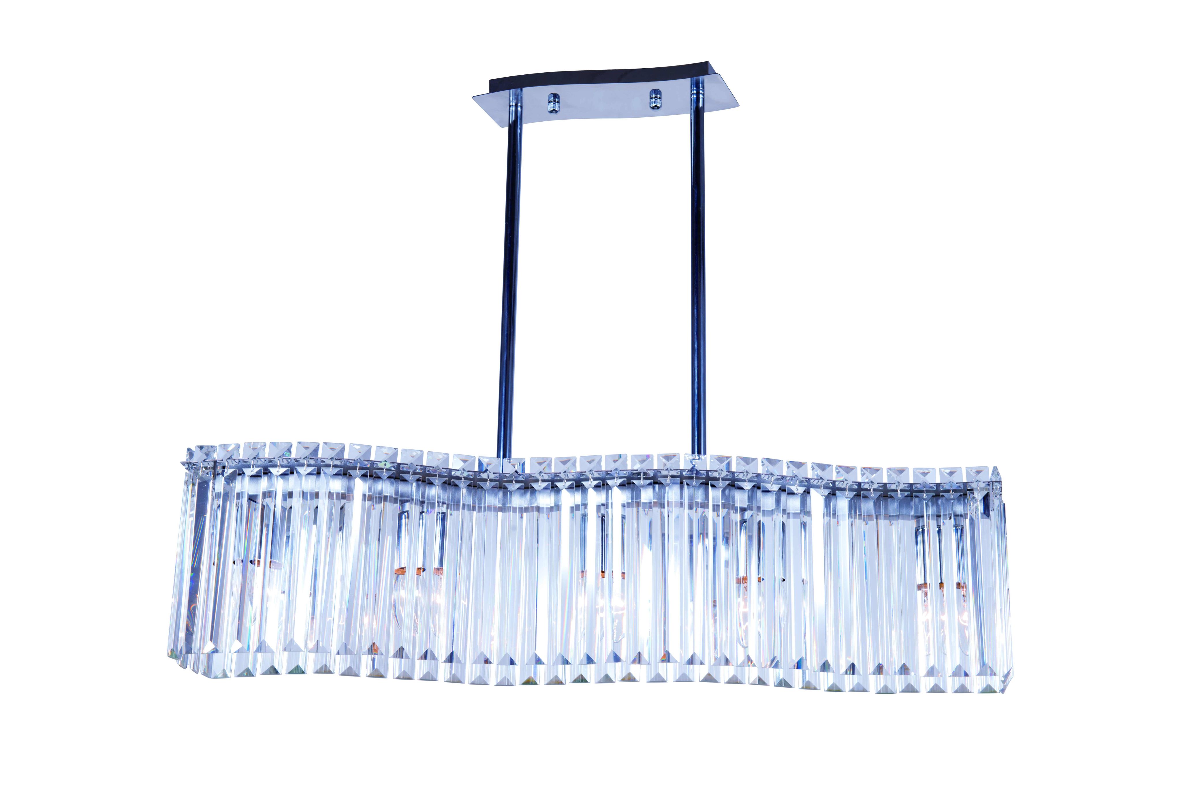 

Люстра NewRgy 3100R/5A CHROME+CLEAR