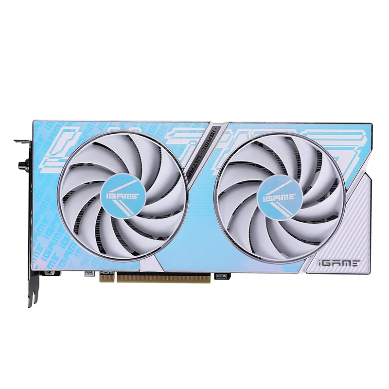

Видеокарта Colorful NVIDIA GeForce RTX 4060 Ultra W DUO OC, Белый, GeForce RTX 4060 Ultra W DUO OC