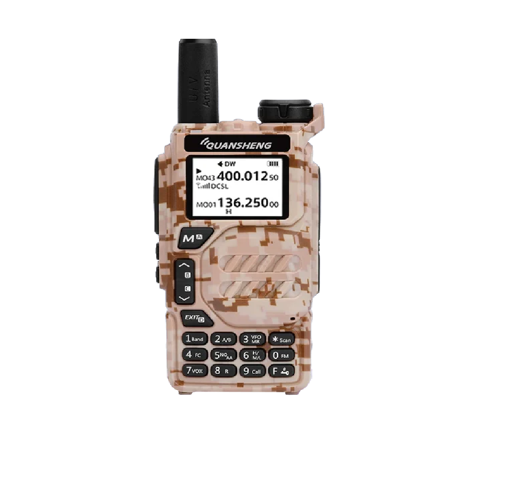 

Рация Quansheng UV-K5 Beige Camouflage, Разноцветный, UV-K5