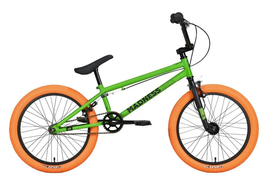 

Велосипед Stark'23 Madness BMX 1, Зеленый;черный;оранжевый, Madness