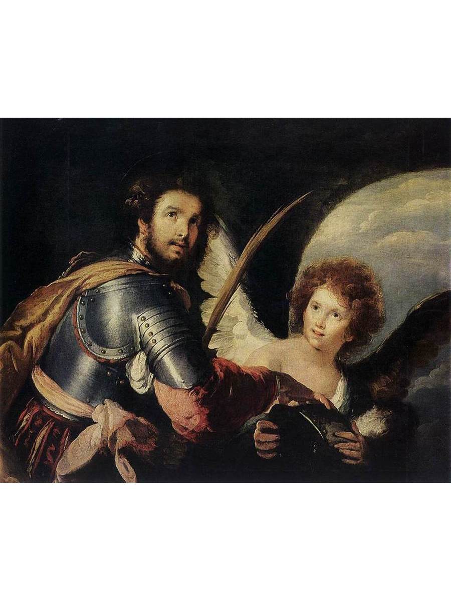 

Постер DRABS A3 Бернардо Строцци St Maurice and the Angel