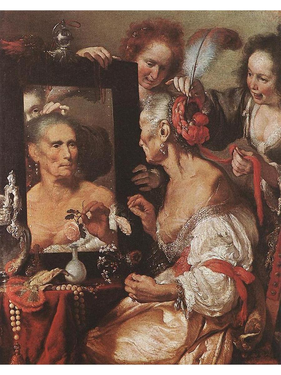 

Постер DRABS A3 Бернардо Строцци Old Woman at the Mirror