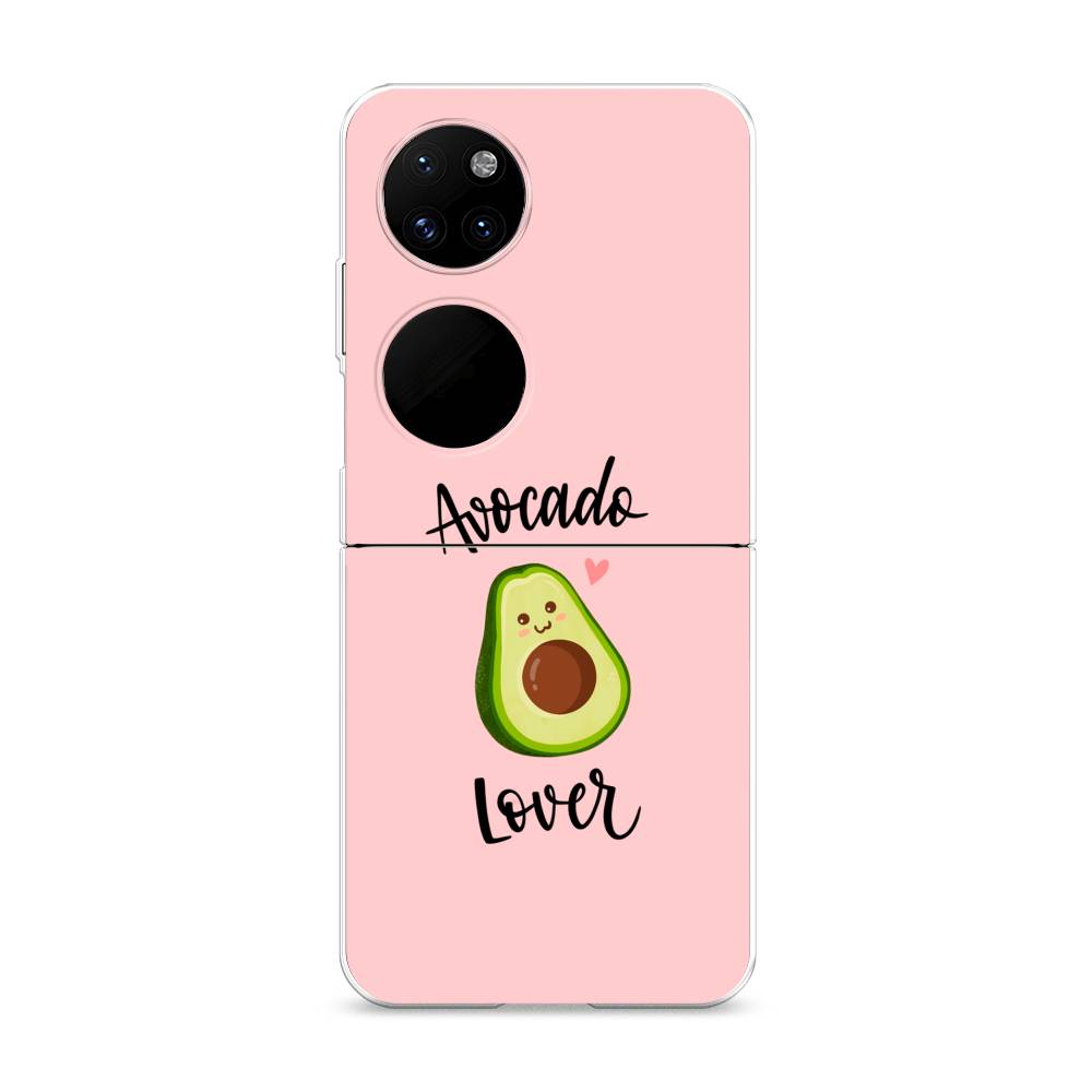 

Чехол на Huawei P50 Pocket "Avocado lover", Розовый;зеленый, 6107450-6