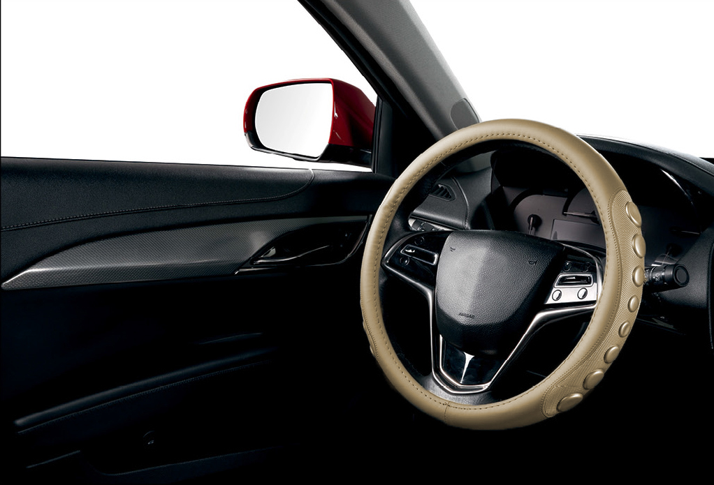 

Оплетка, Автопилот на руль Пежо Партнер (2015 - 2024) компактвэн/ Peugeot Partner, Бежевый