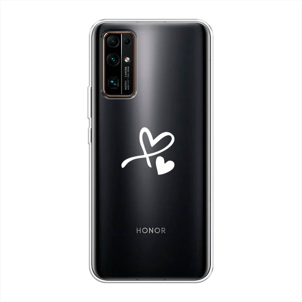 

Чехол Awog на Honor 30 "Сердечко минимализм", Белый, 612150-6