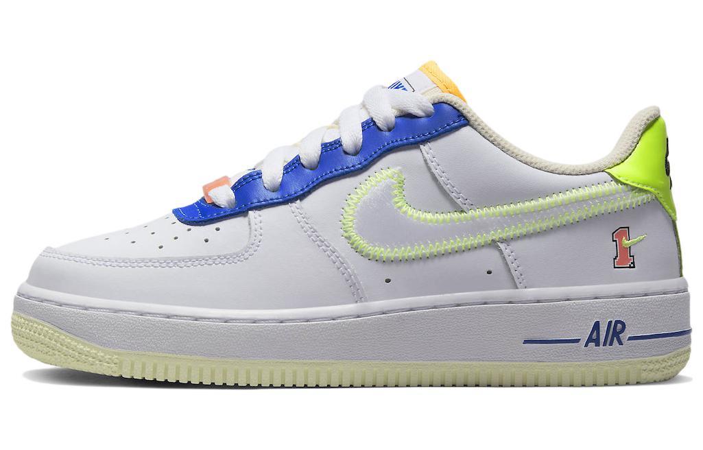 

Кеды унисекс Nike Air Force 1 Low Player One GS белые 39 EU, Белый, Air Force 1 Low Player One GS