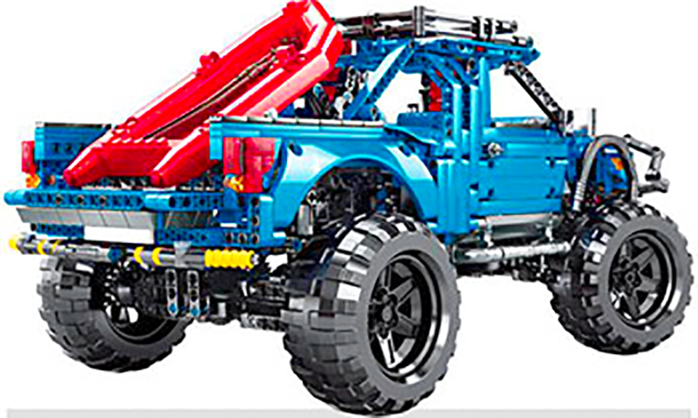 Конструктор Sy Block 8792 машина внедорожник, 1630 деталей конструктор lego technic 41999 внедорожник 4х4 1585 деталей