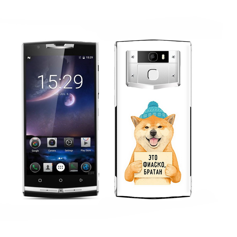 

Чехол MyPads Tocco для Oukitel K15 Plus фиаско, Прозрачный, Tocco