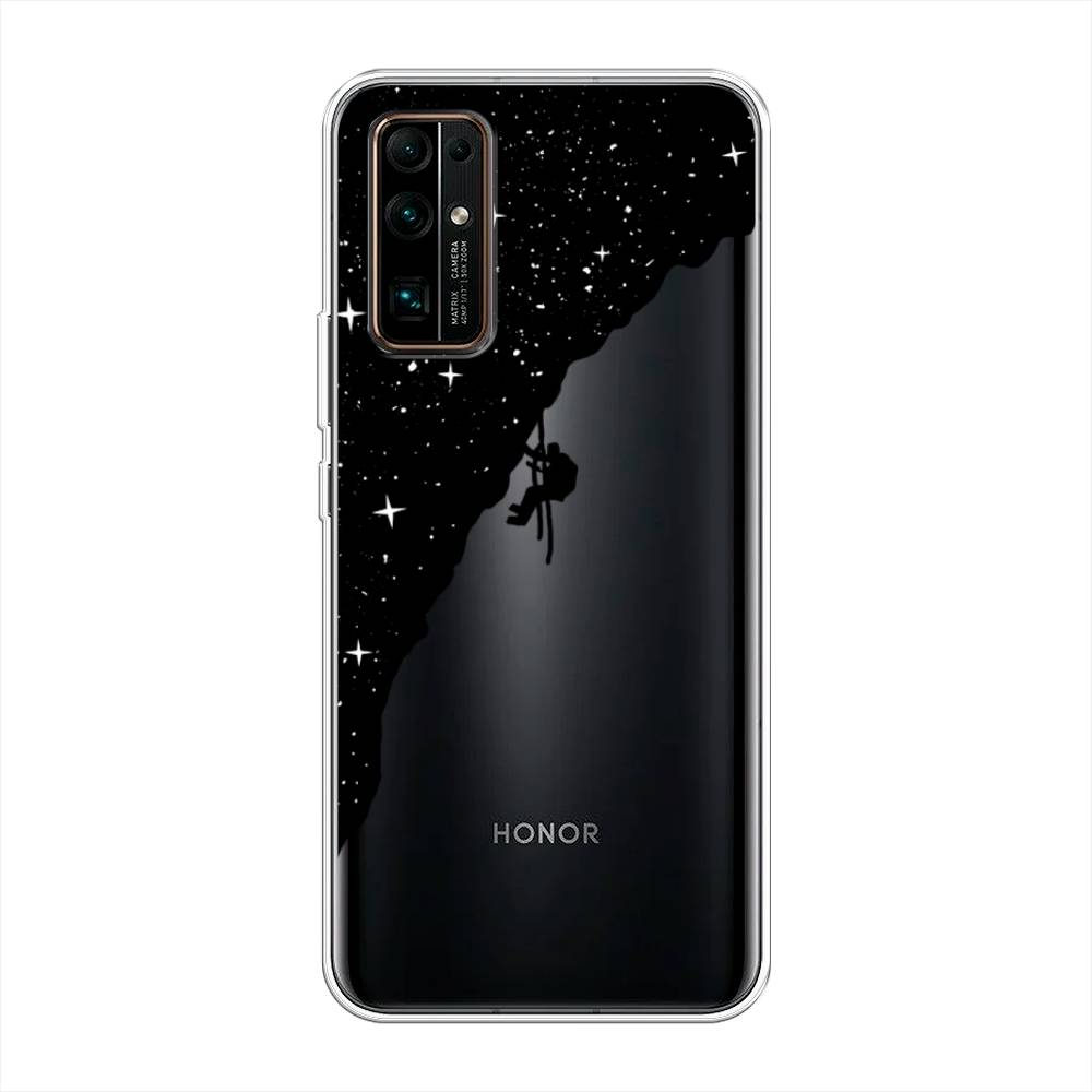 

Чехол Awog на Honor 30 "Скалолаз в космосе", Черный;белый;бежевый, 612150-4