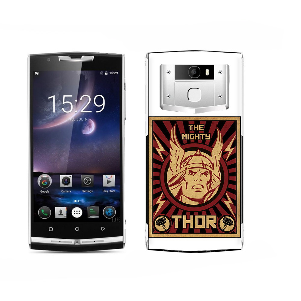 

Чехол MyPads Tocco для Oukitel K15 Plus тор лицо, Прозрачный, Tocco