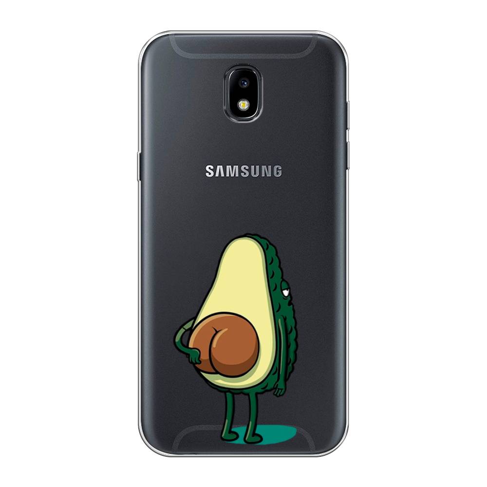 

Чехол Awog на Samsung Galaxy J5 2017 / Самсунг J5 2017 "Попа авокадо", Зеленый;коричневый;прозрачный, 22850-10
