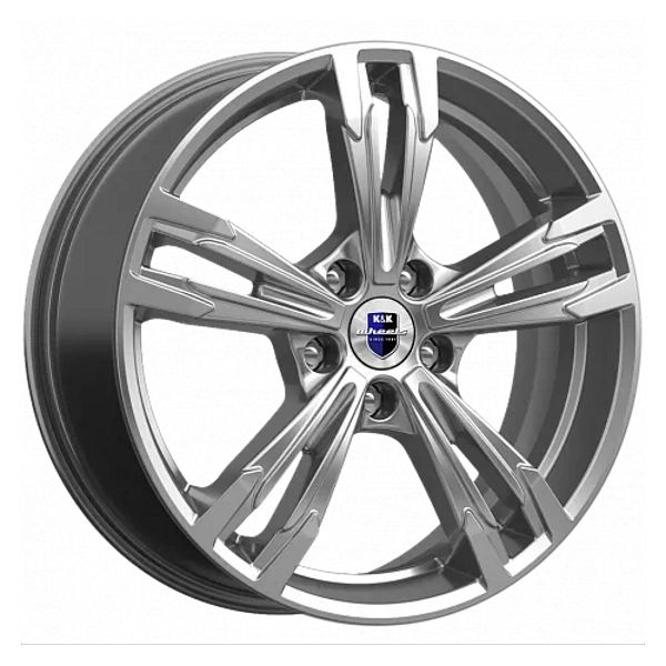 

Колесный диск K&K Karrera Light (КС935) Дарк платинум 7x18/5x114.3 ET40 D66.1 WHS507810, Черный