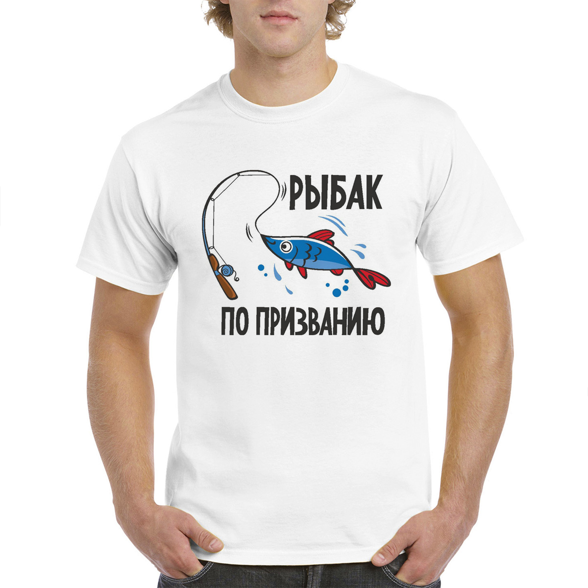 

Футболка мужская CoolPodarok M0114492 белая 64 RU, Белый, M0114492