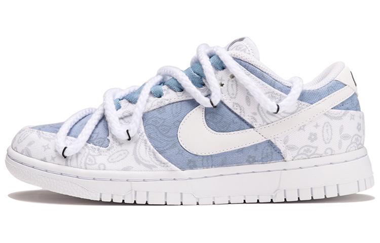 

Кеды унисекс Nike Dunk Low ESS White Paisley белые 37.5 EU, Белый, Dunk Low ESS White Paisley