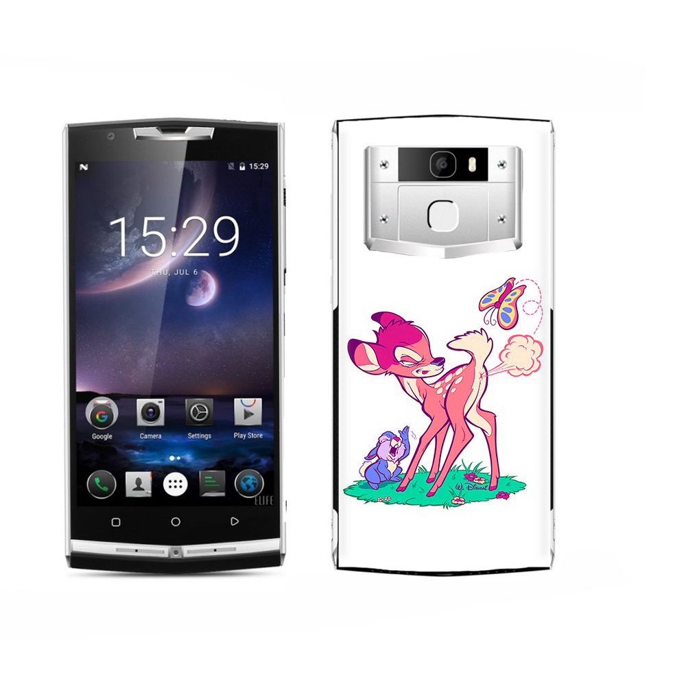 

Чехол MyPads Tocco для Oukitel K15 Plus смешной олененок, Прозрачный, Tocco