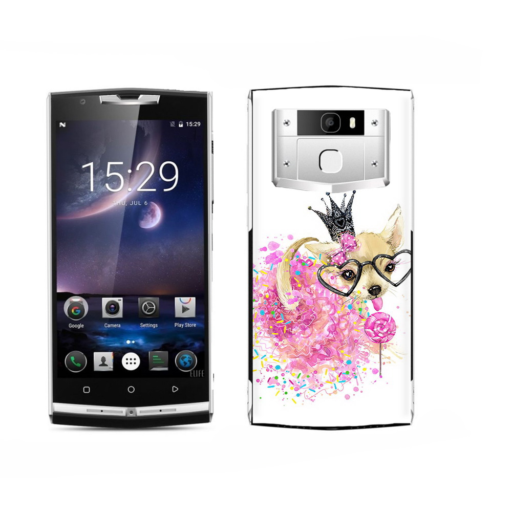 

Чехол MyPads Tocco для Oukitel K15 Plus сладкая принцесса, Прозрачный, Tocco