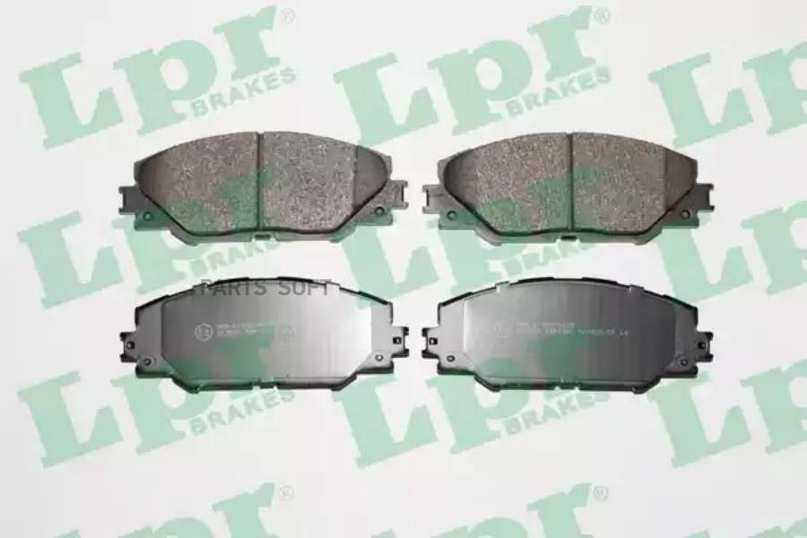 

Монтажный комплект тормозных колодок Lpr 05P1282