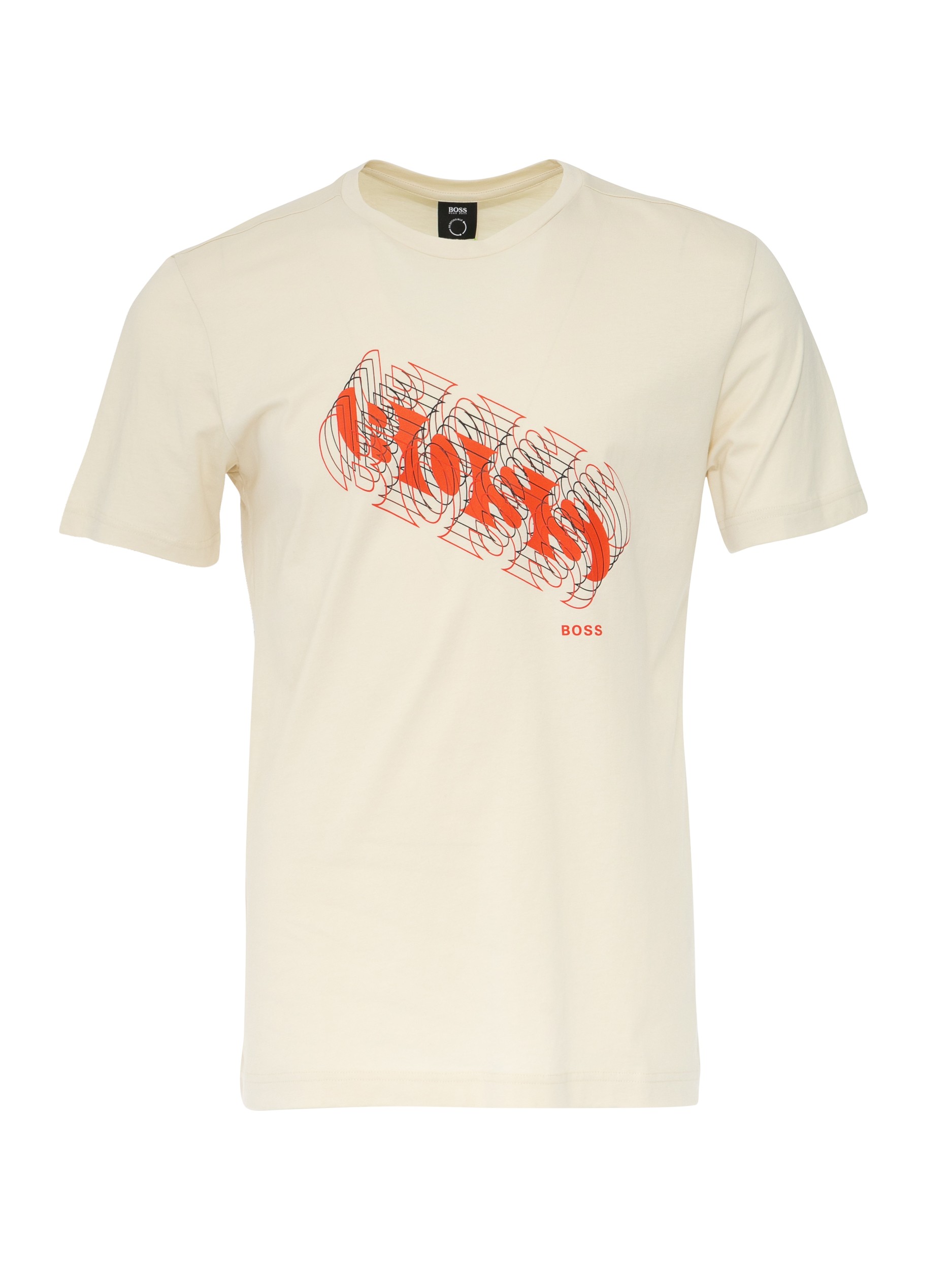 

Футболка мужская BOSS 50457454 бежевая 48 RU, 50457454