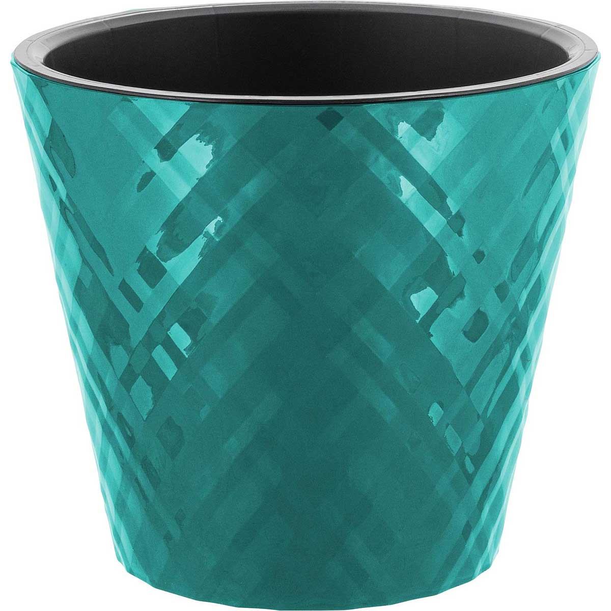 

Горшок для цветов InGreen Manhattan с дренажной вставкой 3,3 л, Разноцветный