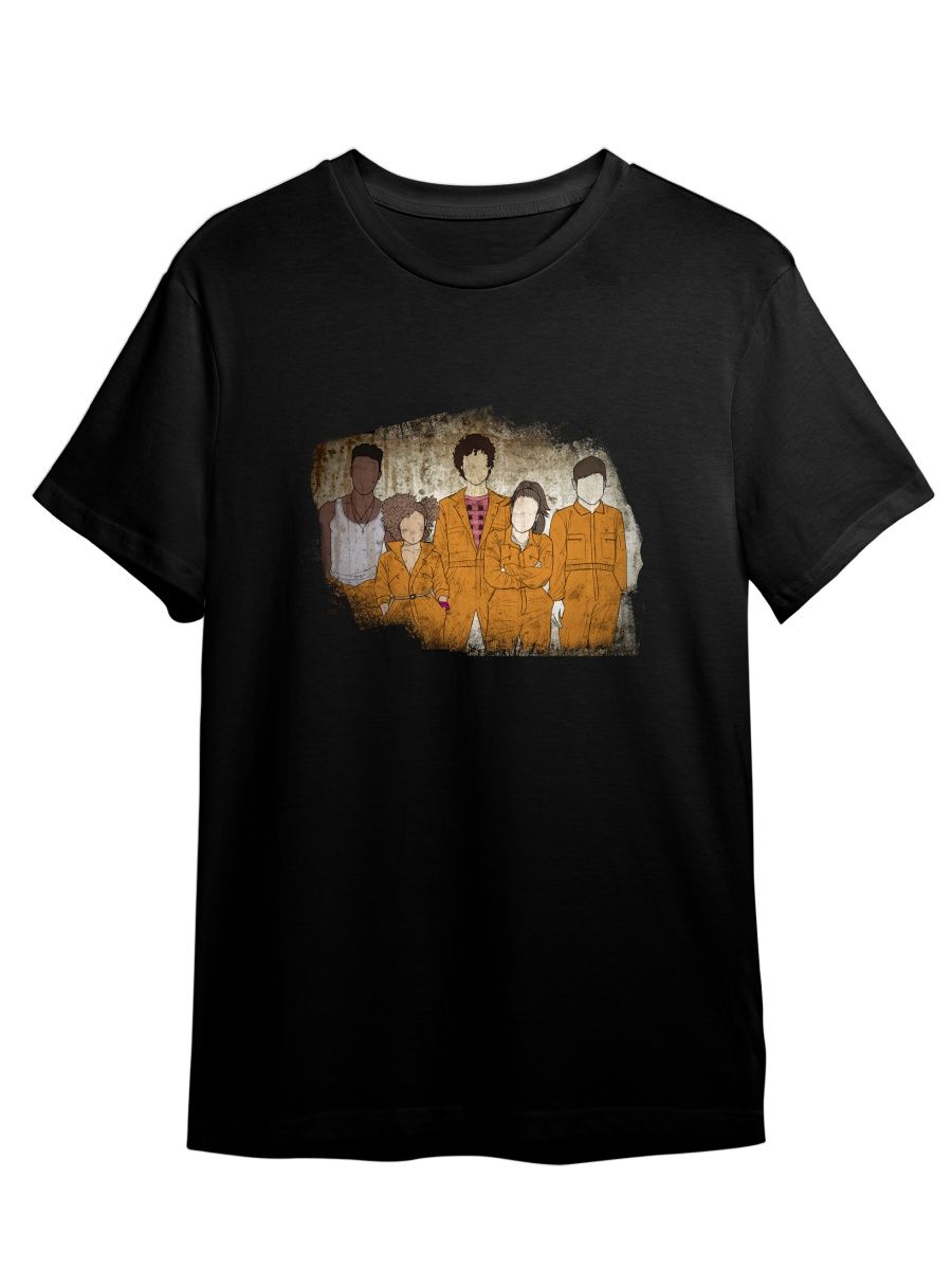 

Футболка унисекс СувенирShop Отбросы/Сериал/Misfits 12 черная M, Черный, "Отбросы/Сериал/Misfits" 12