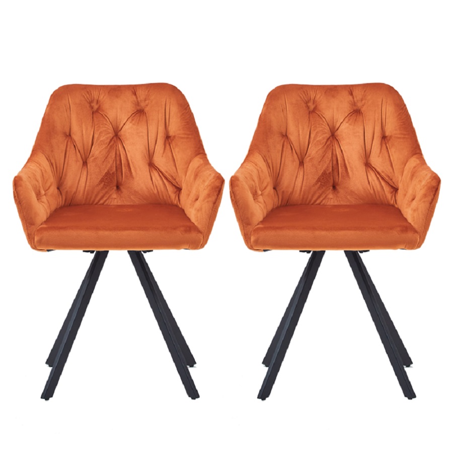 Комплект кресел Domtwo 566 оранжевый
