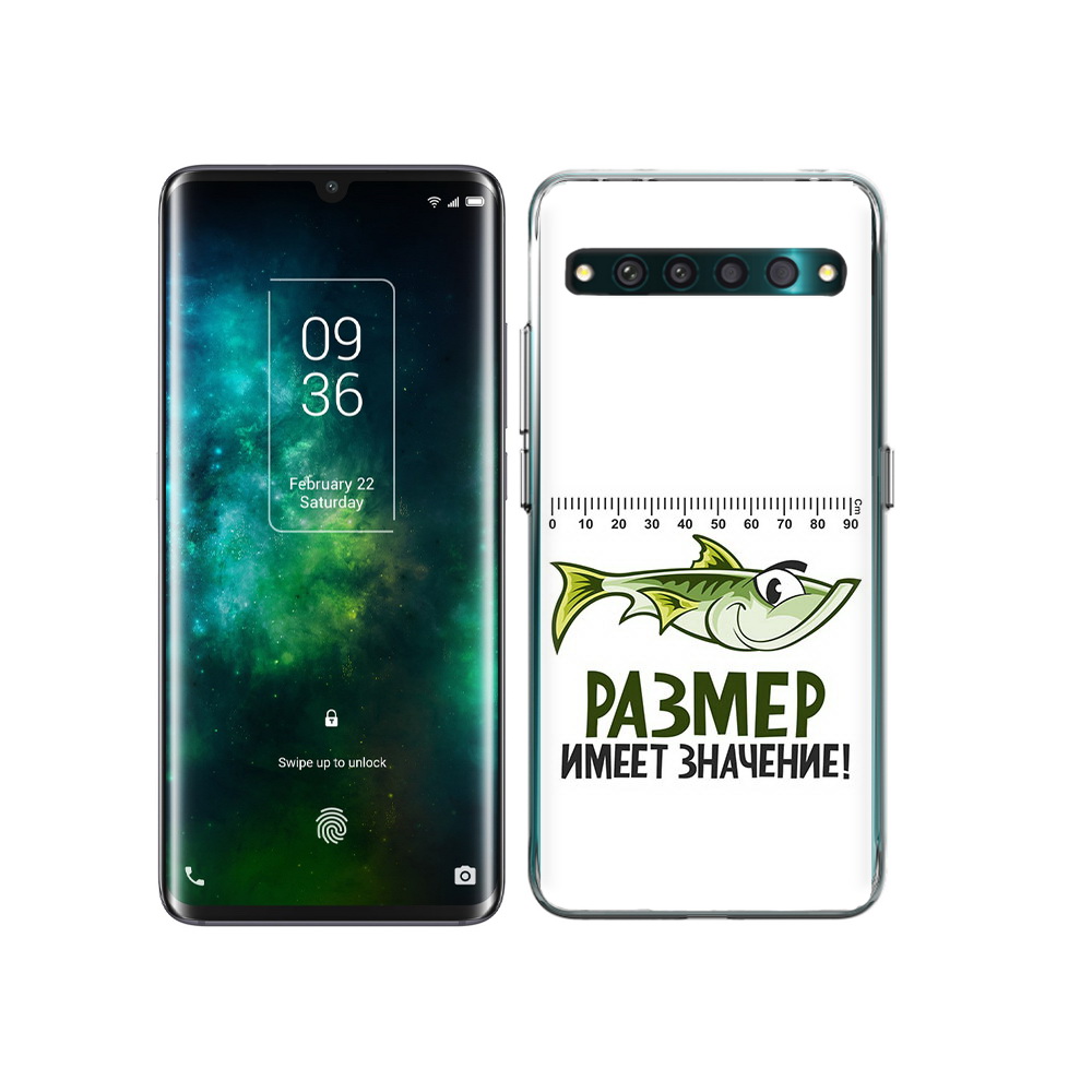

Чехол MyPads Tocco для TCL 10 Pro размер не имеет значения, Прозрачный, Tocco