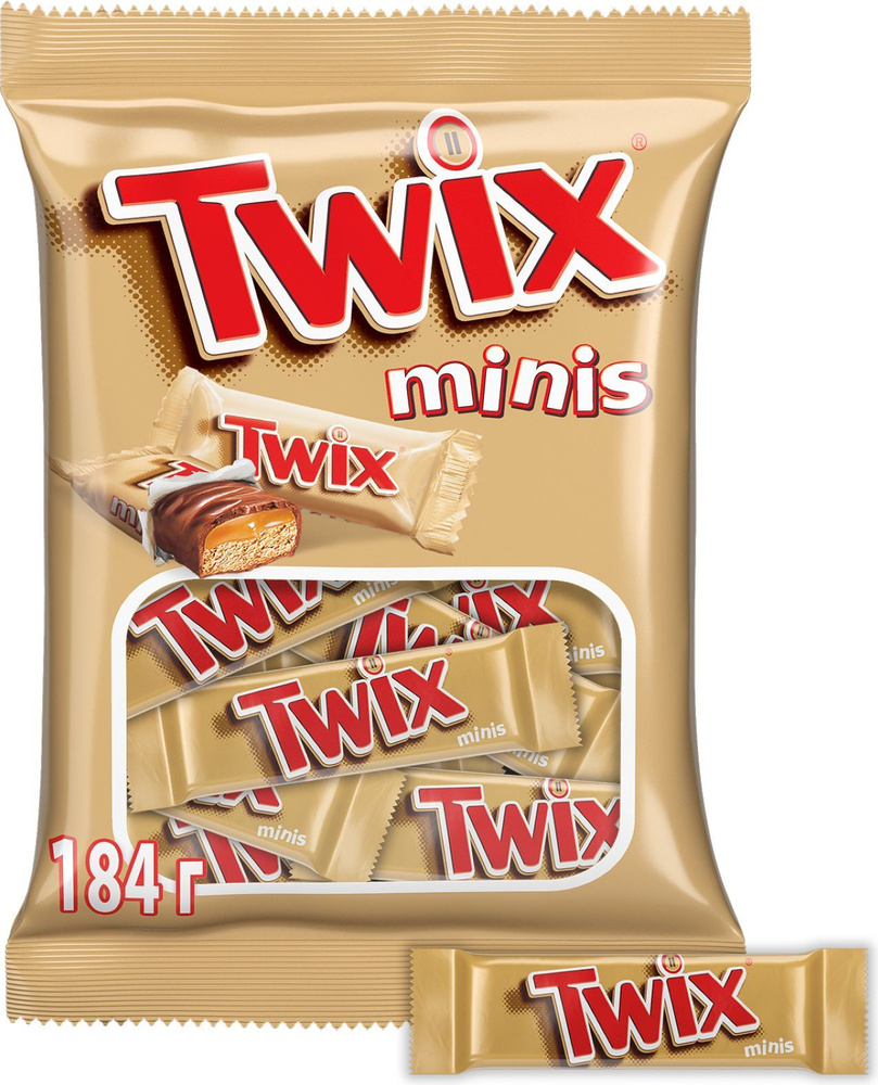 

Батончики Twix minis Balk печенье-густая карамель в молочном шоколаде