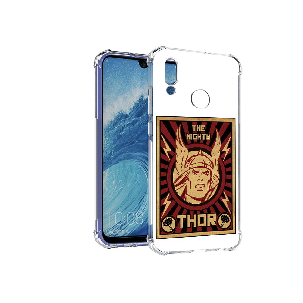 

Чехол MyPads Tocco для Huawei P Smart (2019) тор лицо, Прозрачный, Tocco
