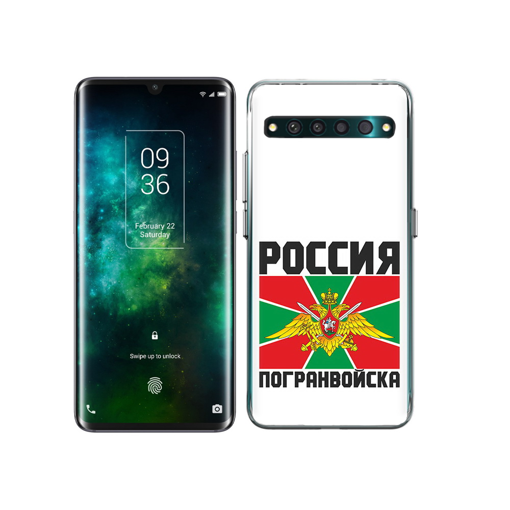 

Чехол MyPads Tocco для TCL 10 Pro погранвойска, Прозрачный, Tocco