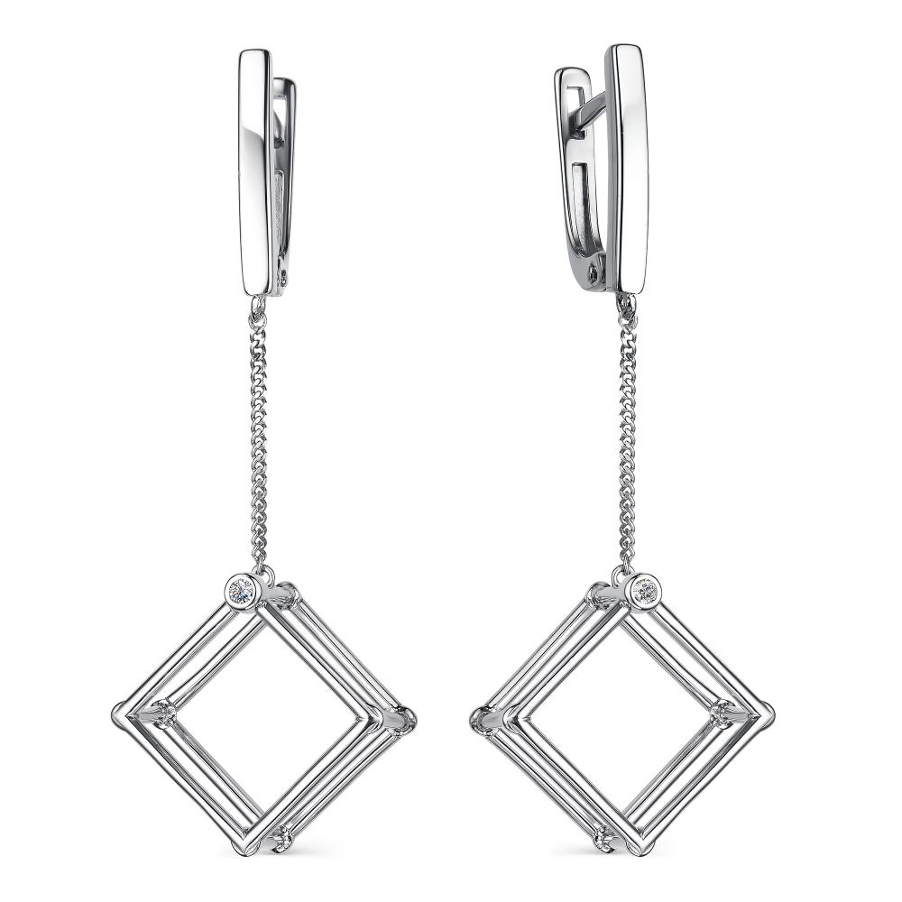 

Серьги из серебра с фианитом АЛЬКОР 02-2127_00КЦ-00, 02-2127_00КЦ-00