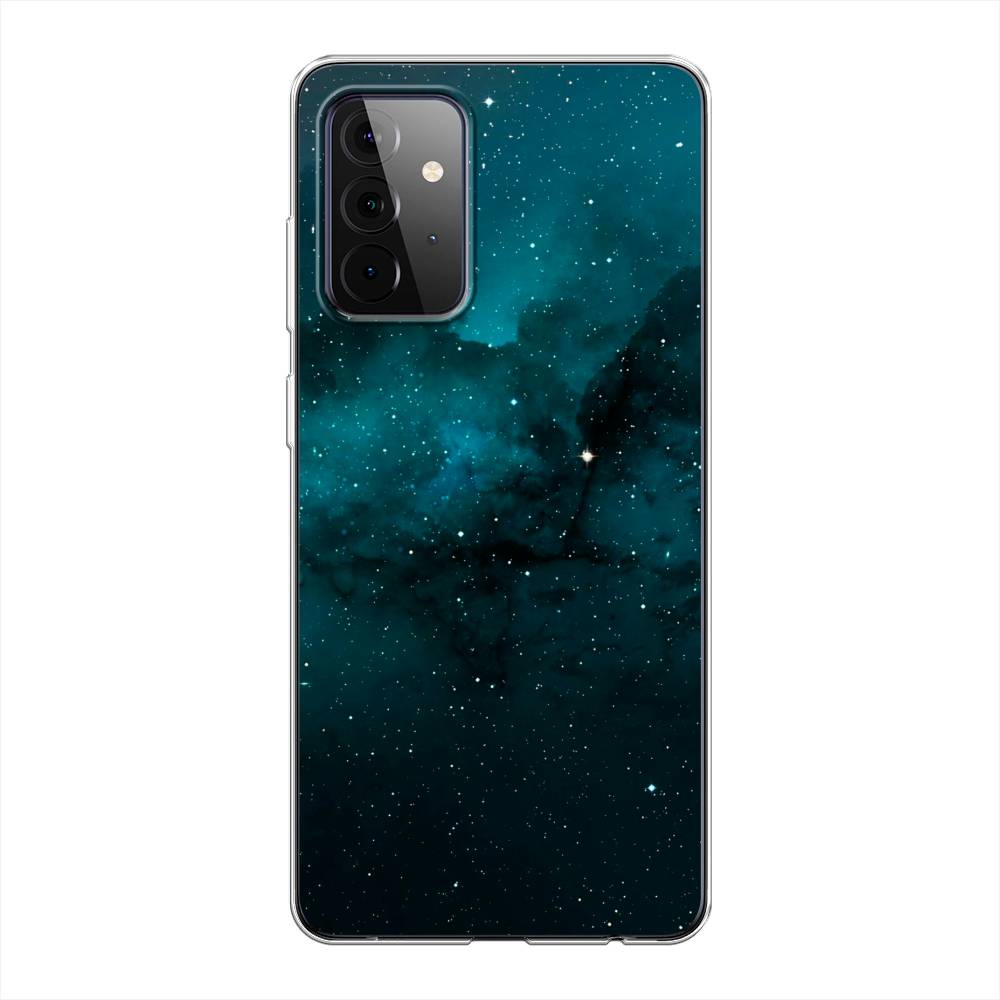 

Чехол на Samsung Galaxy A72 "Синий космос", 2101950-2