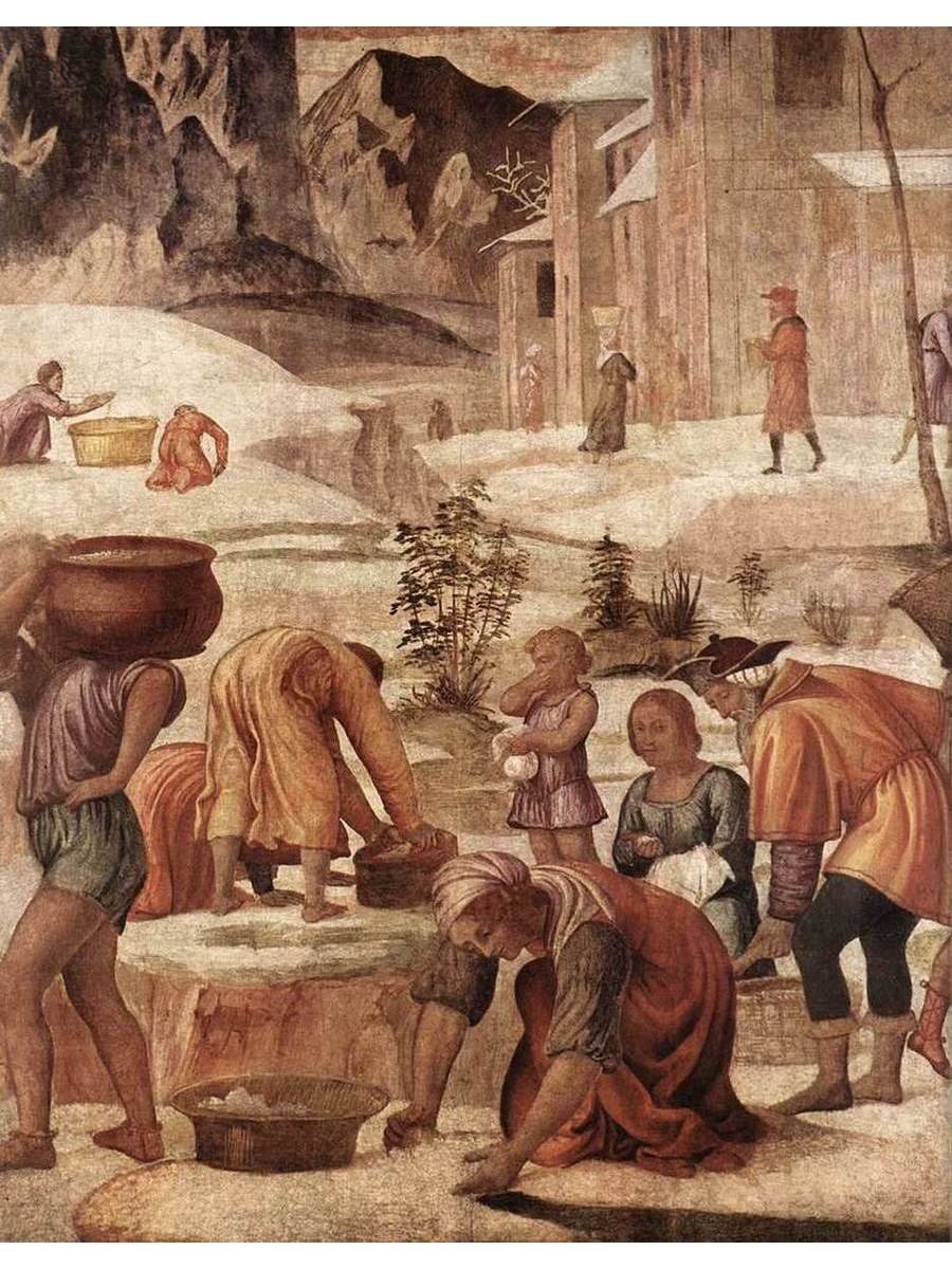 

Постер DRABS A3 Бернардино Луини The Gathering of the Manna