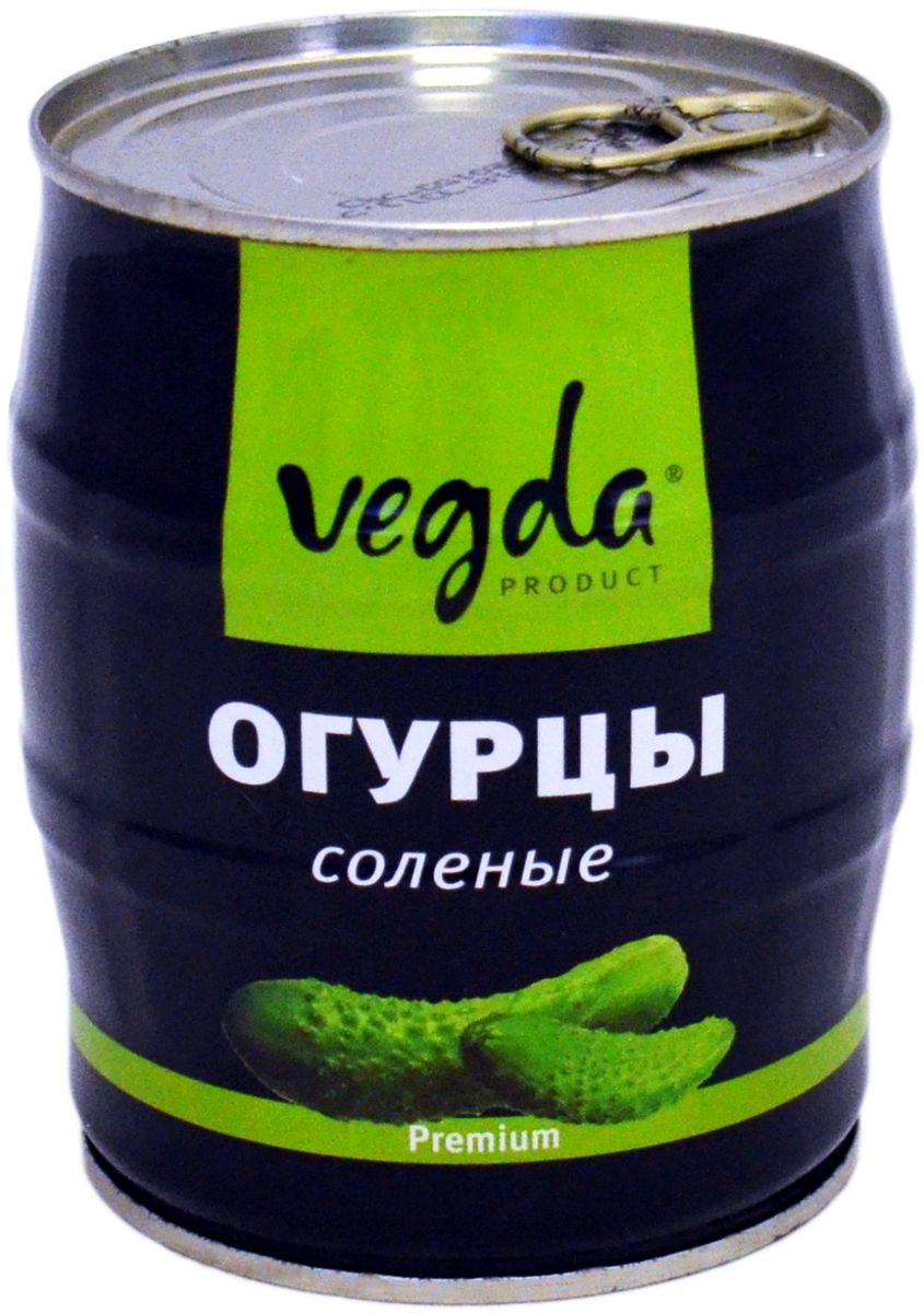 Огурцы Vegda product  соленые 580 г