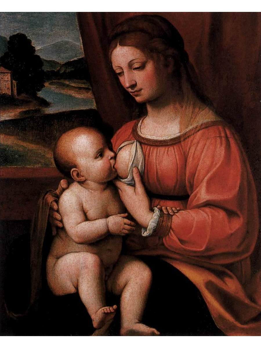 

Постер DRABS A3 Бернардино Луини Nursing Madonna