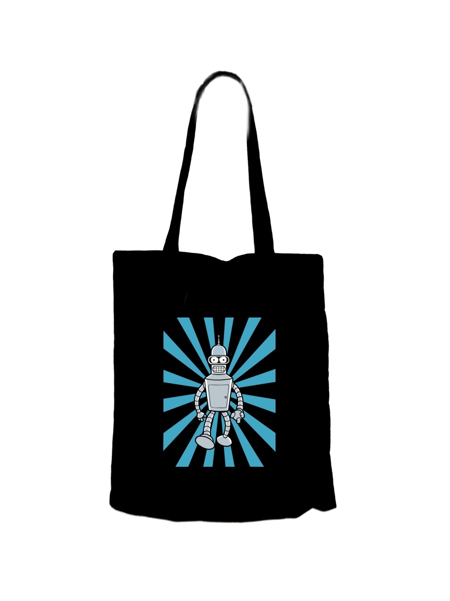 

Шоппер унисекс СувенирShop Футурама/Futurama 16, черный, Футурама/Futurama 16