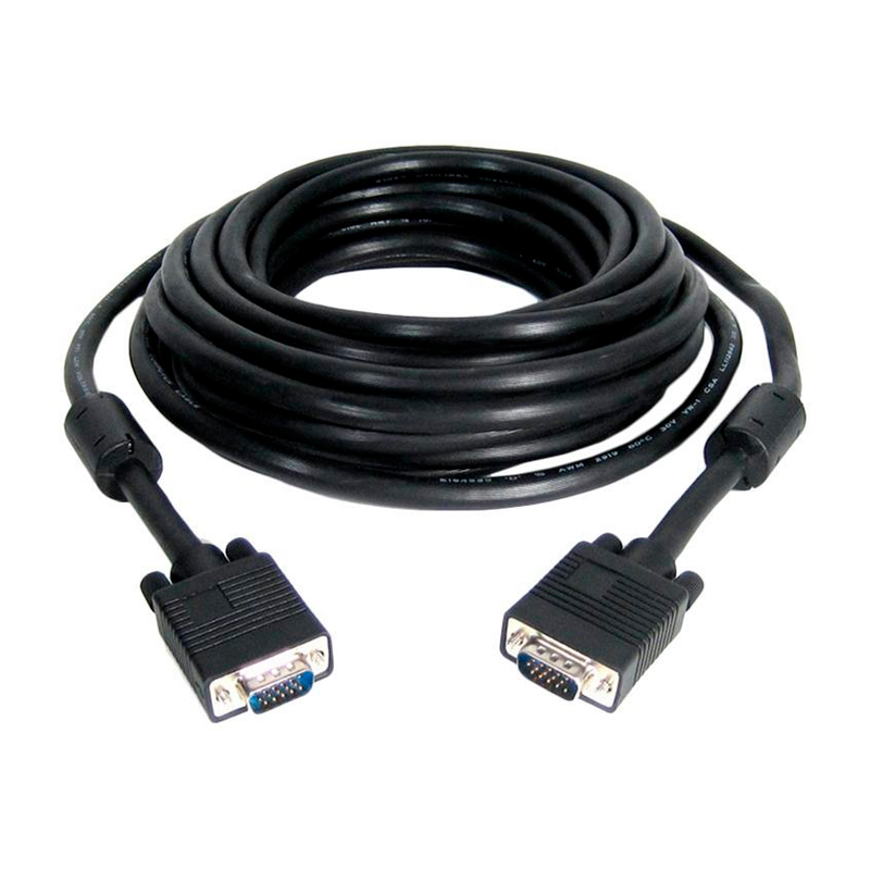 

Кабель Cablexpert VGA-VGA вилка-вилка 15м (1272490), Черный